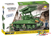 Cobi 2569 M4A3 Sherman & T34 Calliope - Executive Edition